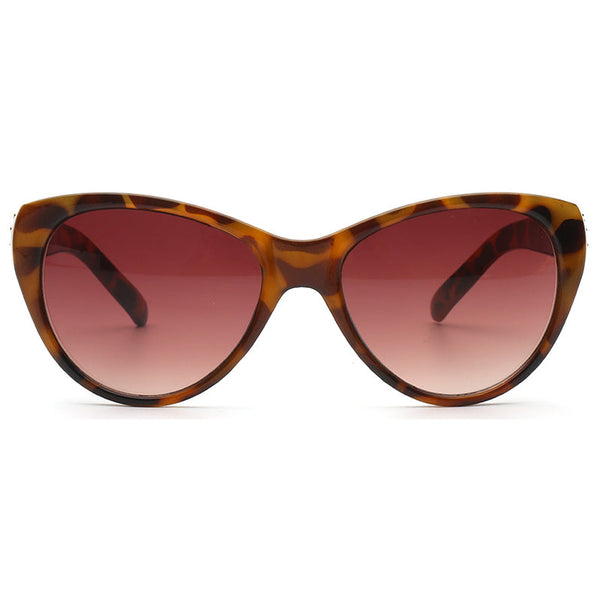 Brown Tortoiseshell & Gold Sunglasses