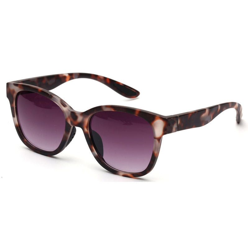 Brown Speckled Oversized Sunglasses