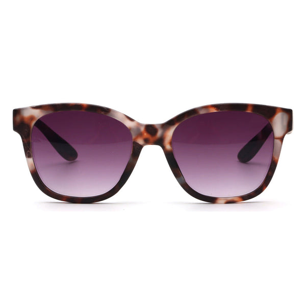 Brown Speckled Oversized Sunglasses