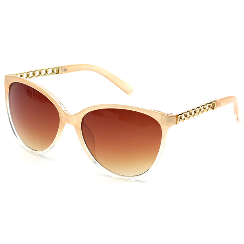 Cream & Gold Detail Sunglasses