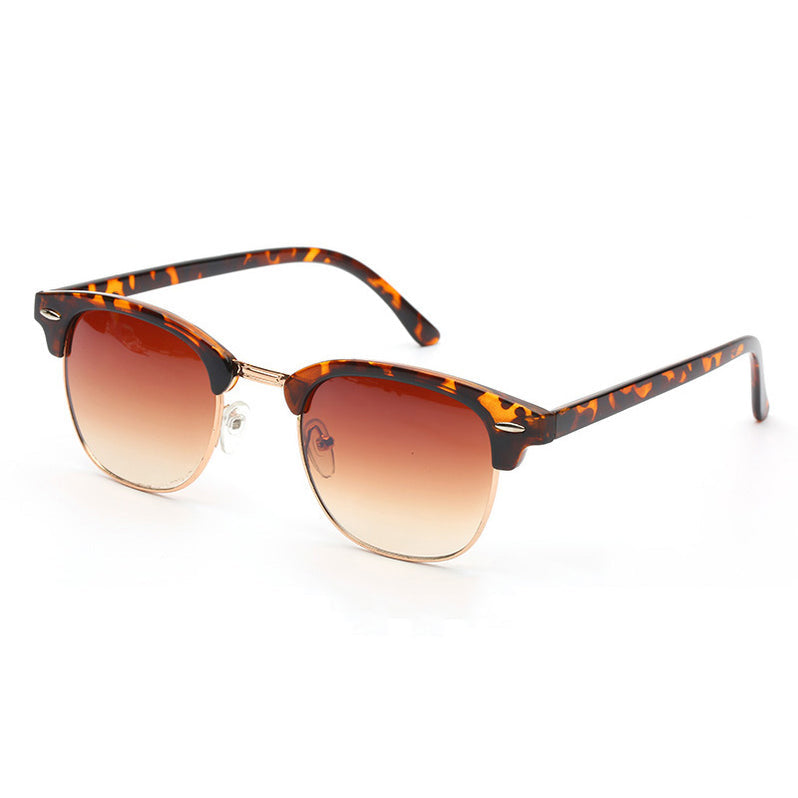 Brown Tortoiseshell & Gold Sunglasses