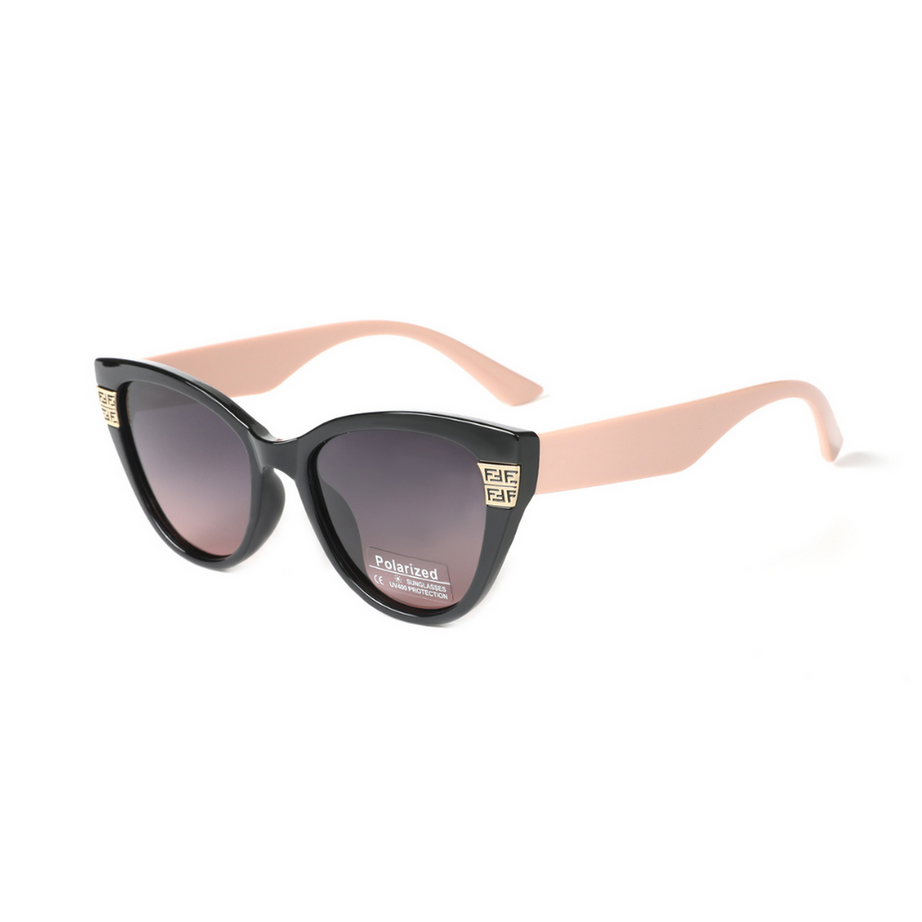 Green & Nude Cateye Sunglasses