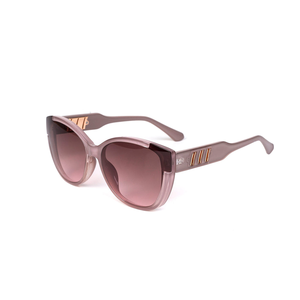 Blush Frame Oversized Sunglasses