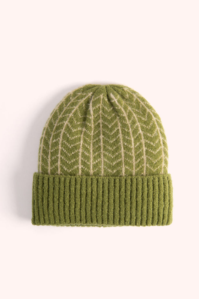 Powder Niamh Olive Beannie Hat