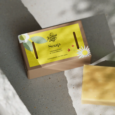 Lemongrass & Cedarwood Handmade Soap 140g