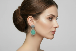 Ailany Turquoise Crystal Earrings