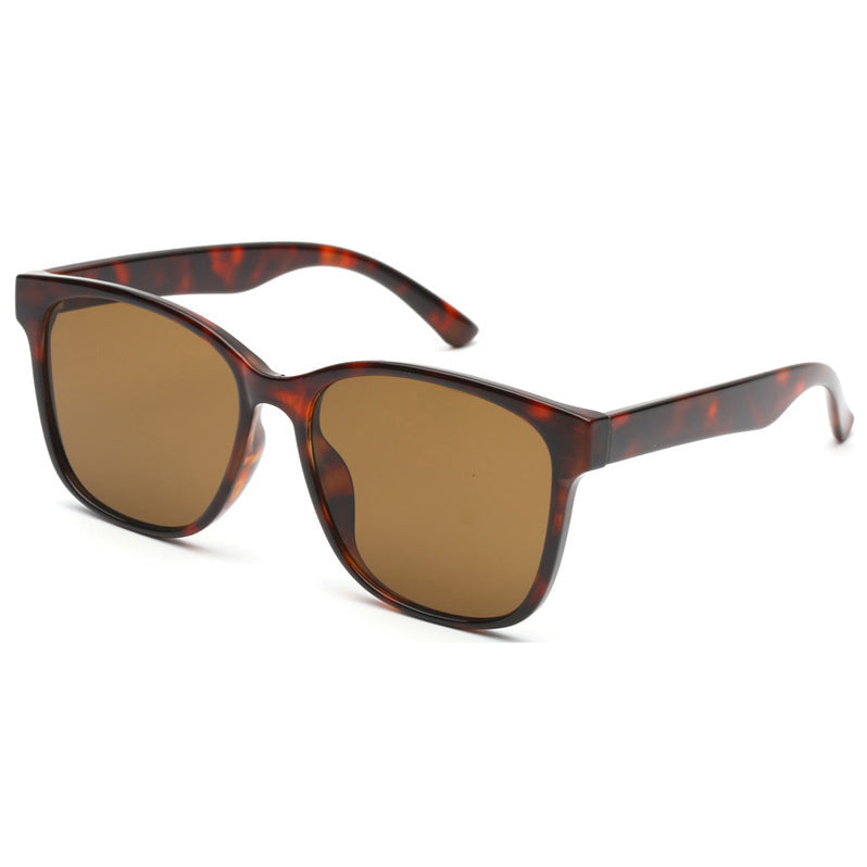 Brown Tortoiseshell Oversized Sunglasses