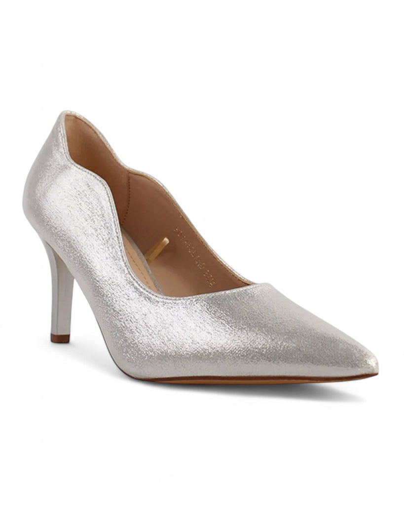 Sorento Foto Island Silver Court Shoe