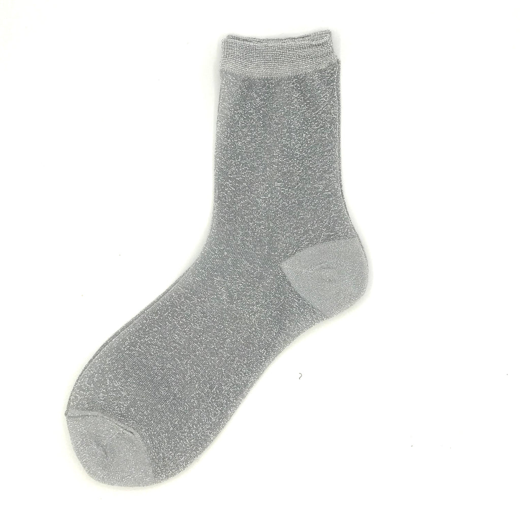 Rio Silver Shimmer Socks