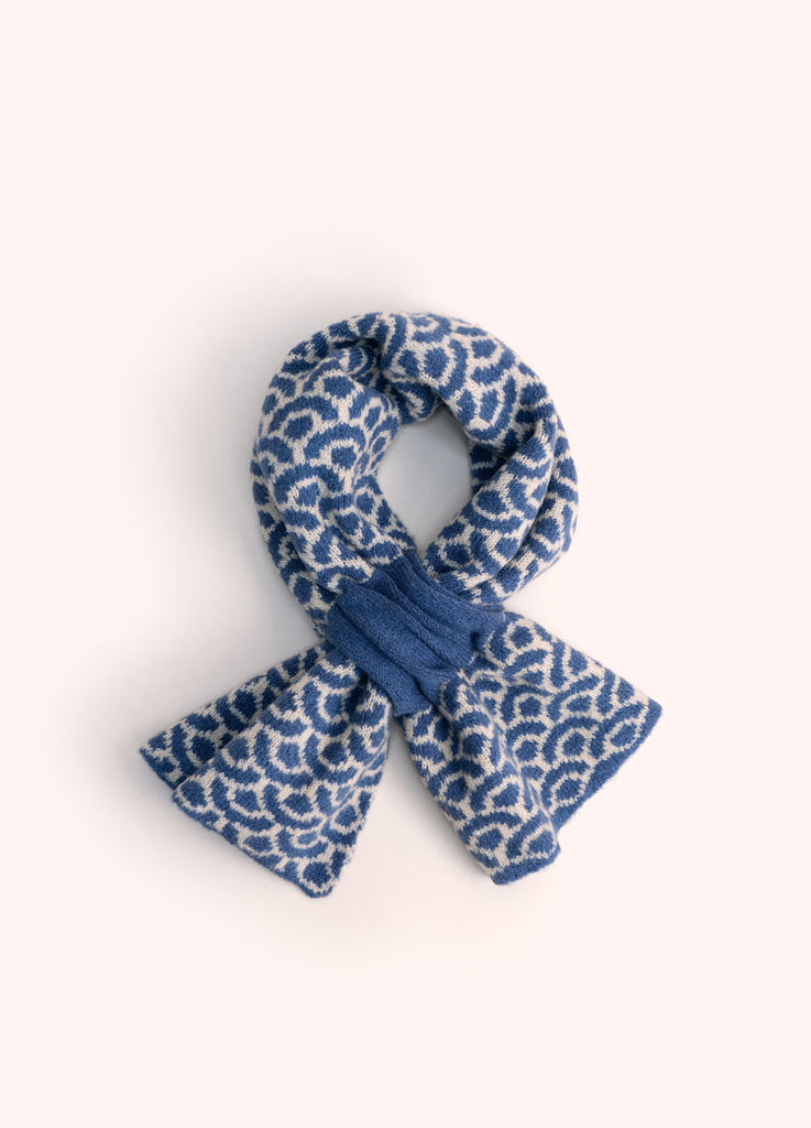 Powder Agatha Denim Pull Through Scarf
