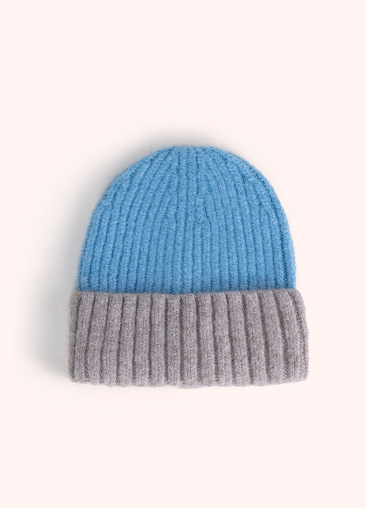 Powder Emily Blue & Grey Beannie Hat