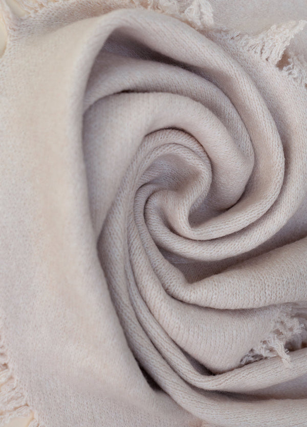Powder Emily Cream Scarf