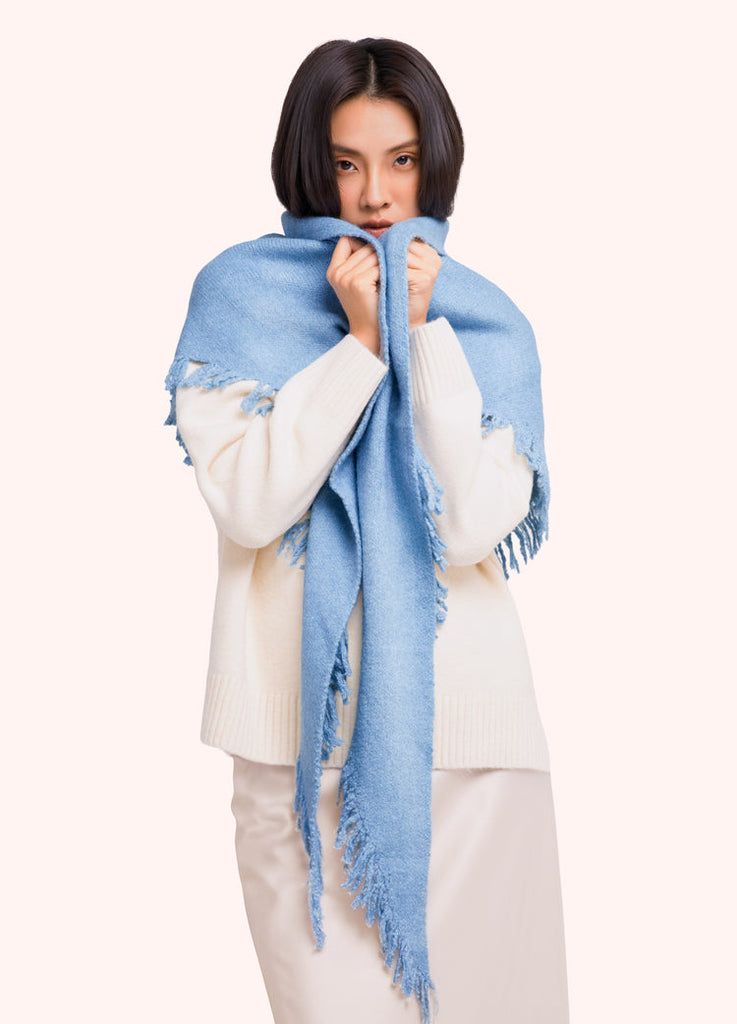Powder Emily Denim Blue Scarf