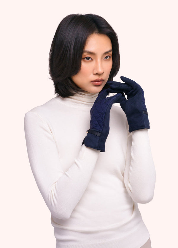 Powder Navy Penelope Gloves