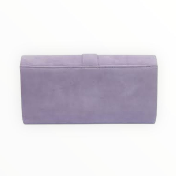 Lilac Suede Clarinda Bag