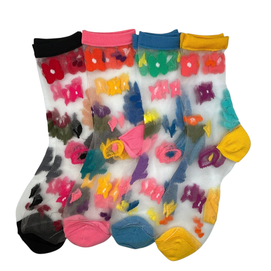 Nara Sheet Floral Socks