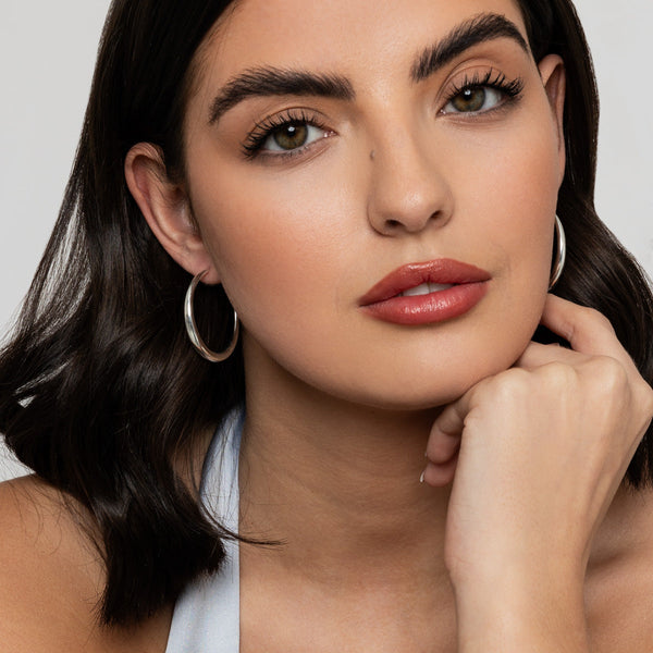 Oaklyn Silver Hoop Earrings