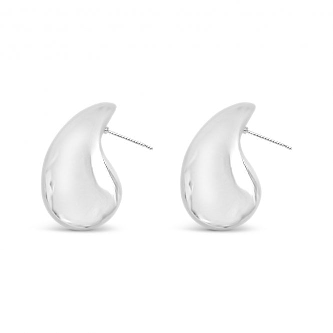 Silver Teardrop Earrings