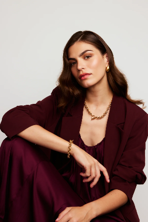 Gold Teardrop Earrings