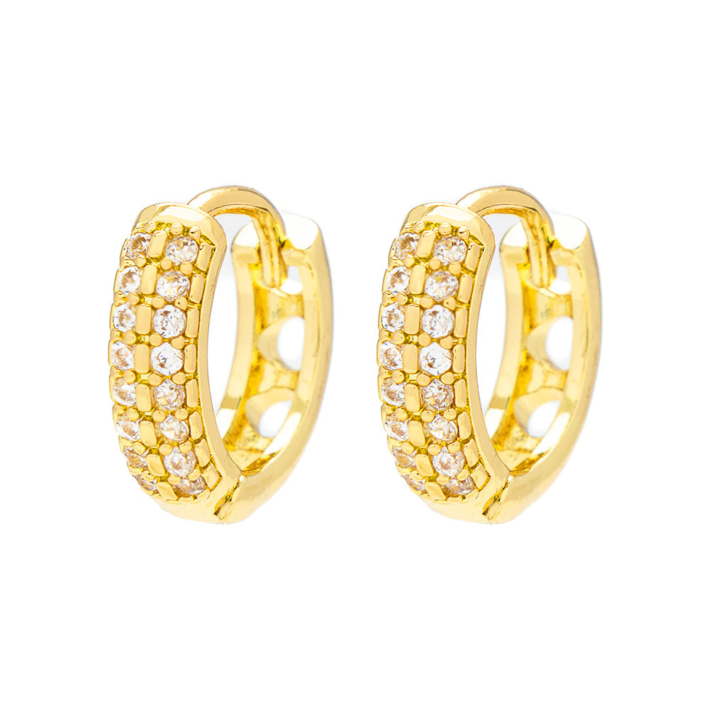 Tatum Gold Small Hoop Earrings