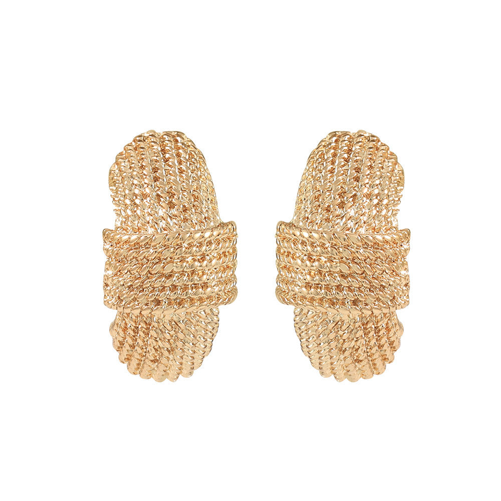 Harlee Gold Statement Earrings