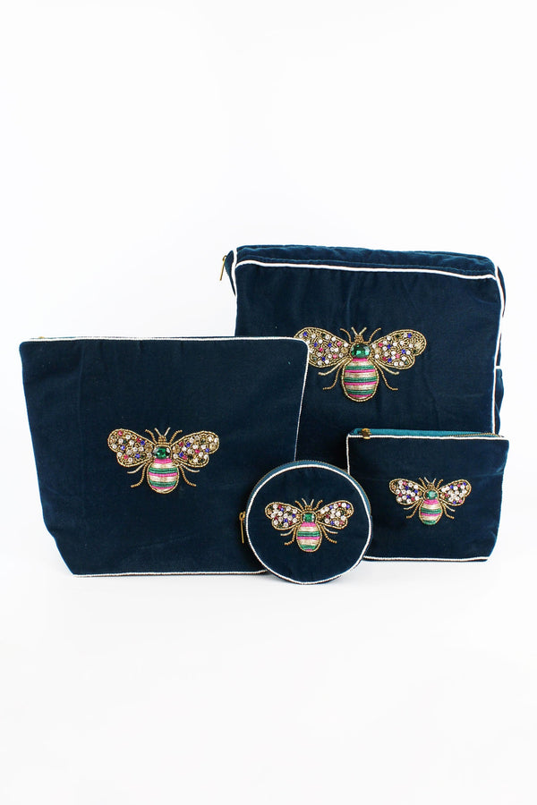 Jewelled Bee Washbag