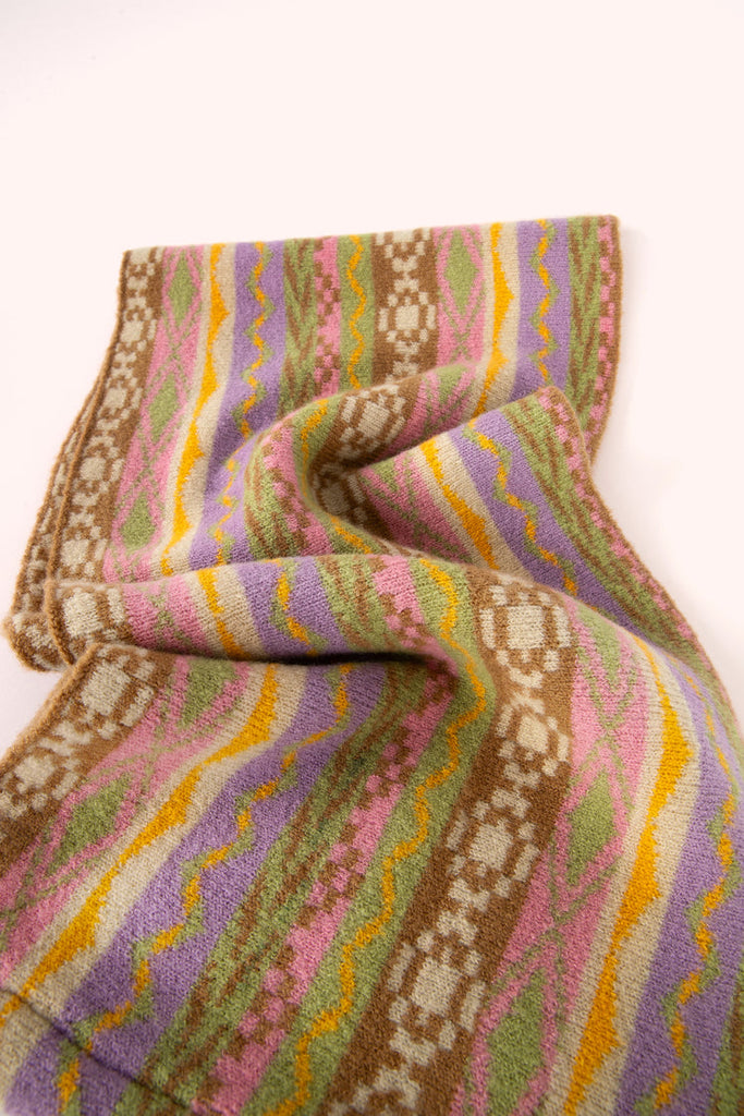 Powder Kayla Pastel Fair Isle Snood Scarf
