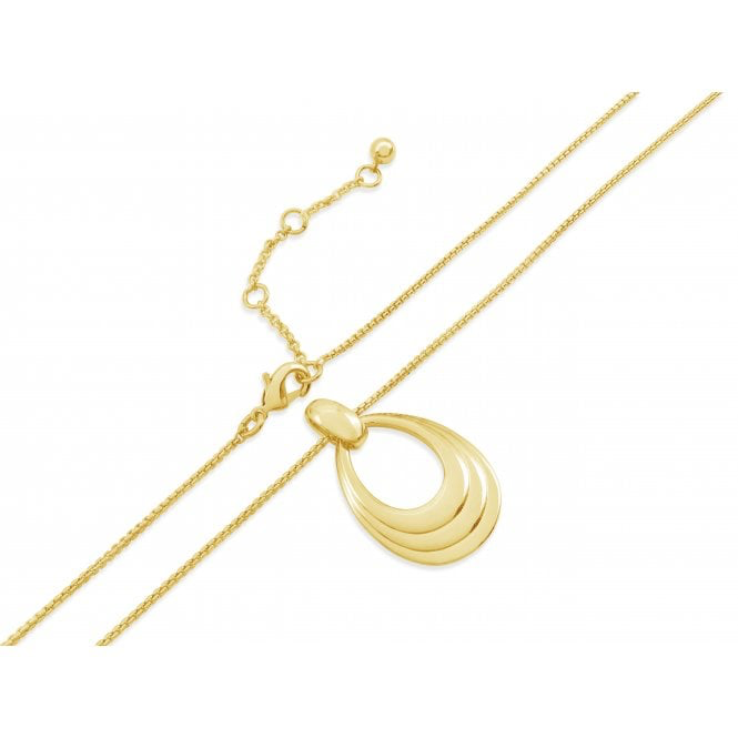 Gold Chain Pendant Necklace