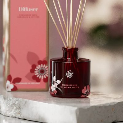 Coriander Seed, Geranium & Vetiver Fragrance Diffuser