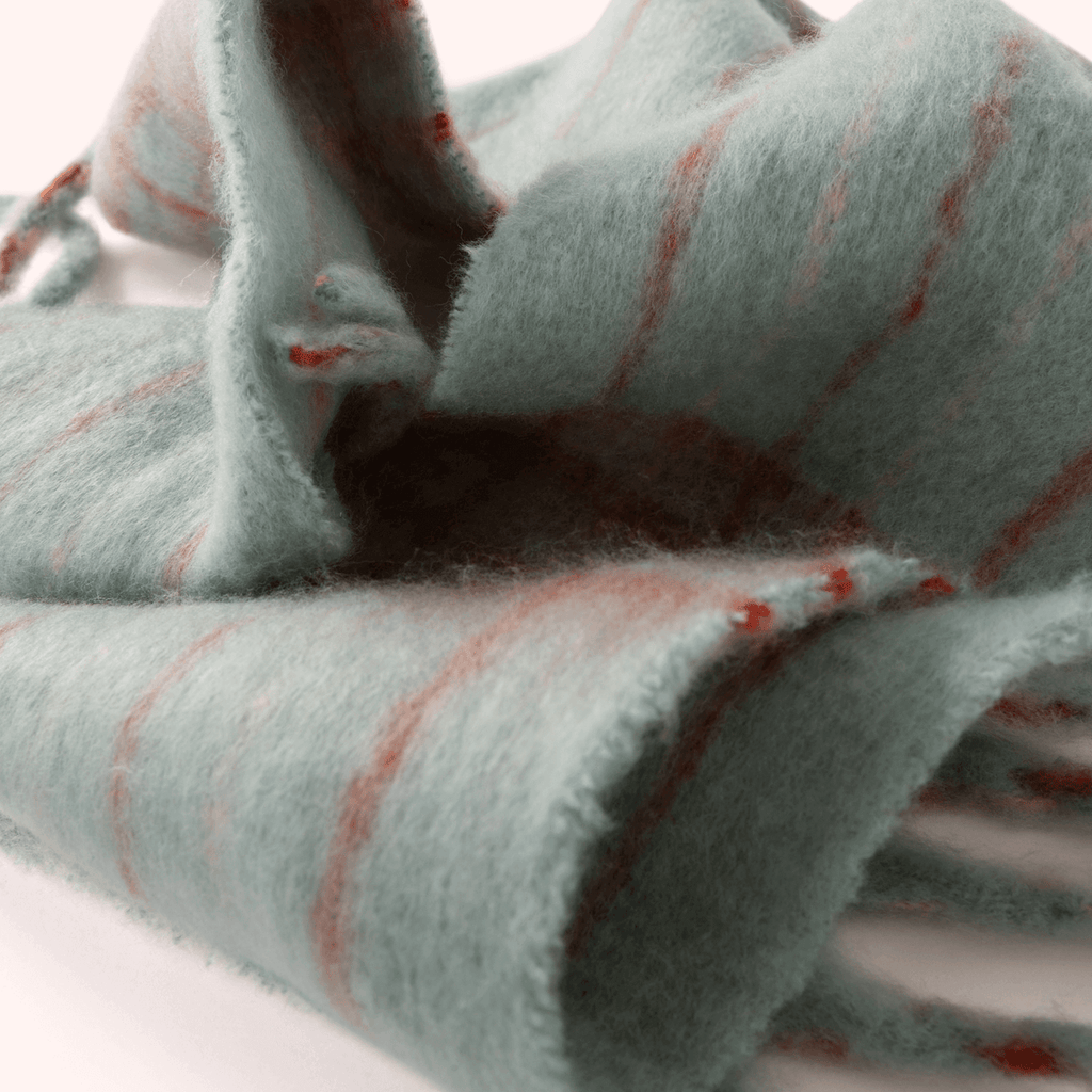 Powder Angelica Ice & Tangerine Skinny Cosy Scarf