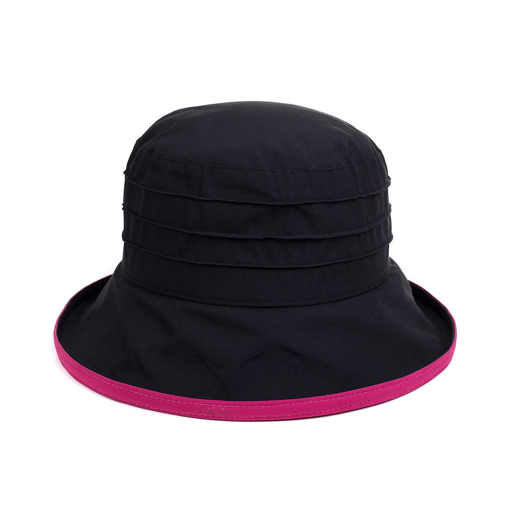 Black & Pink Waterproof Hat