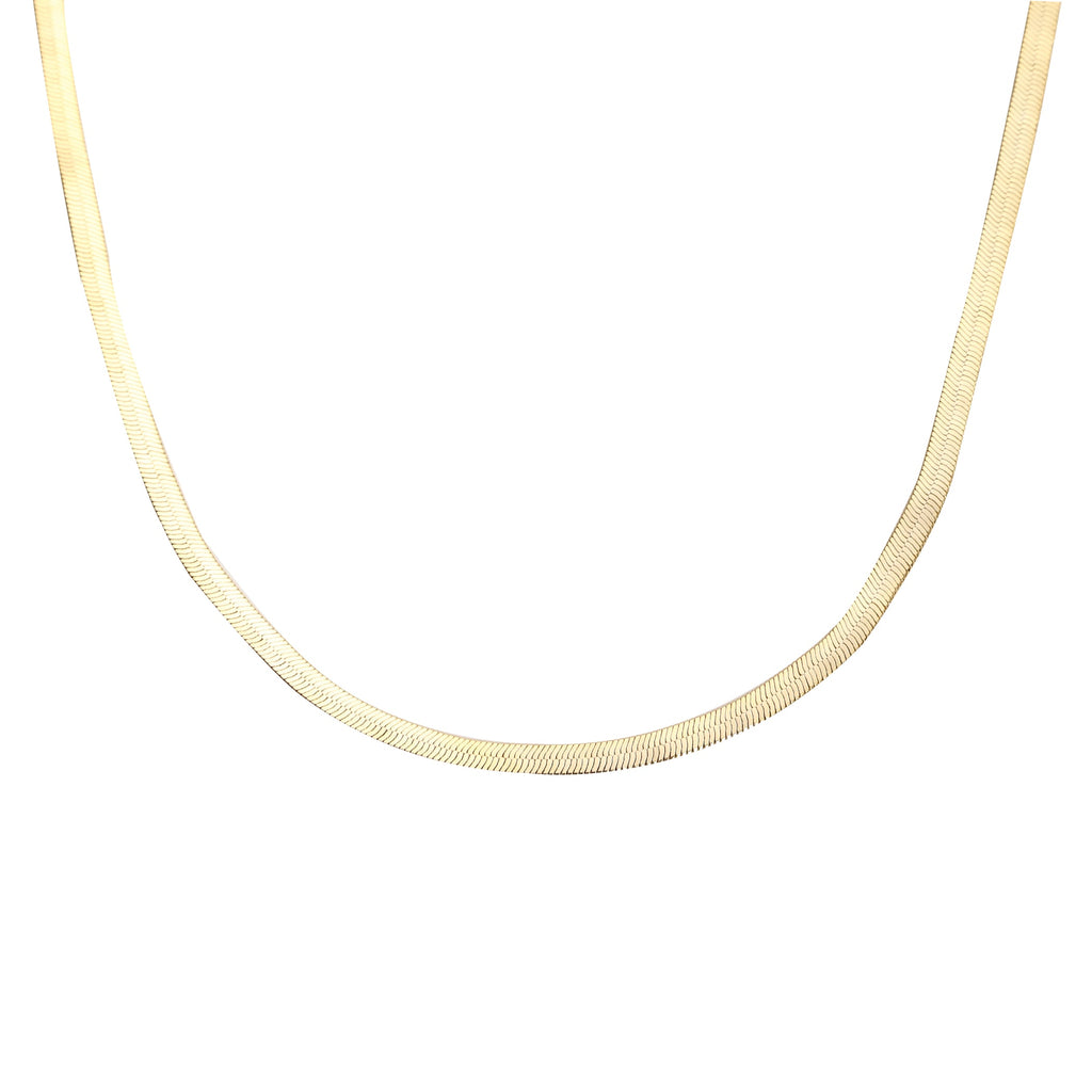 Gold Snake Chain Necklace
