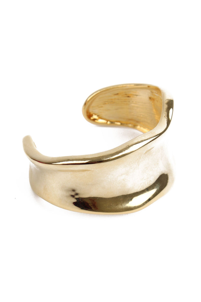 Gold Chunky Gold Bangle