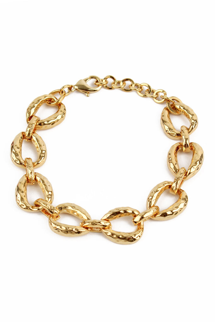 Gold Chunky Chain Bracelet
