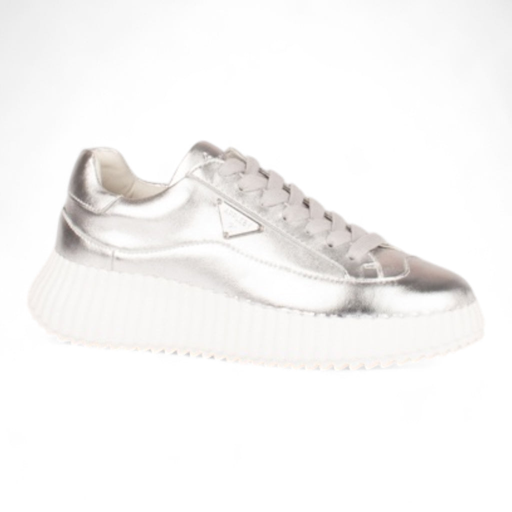 Kate Appleby Clifton Chrome Silver Trainers