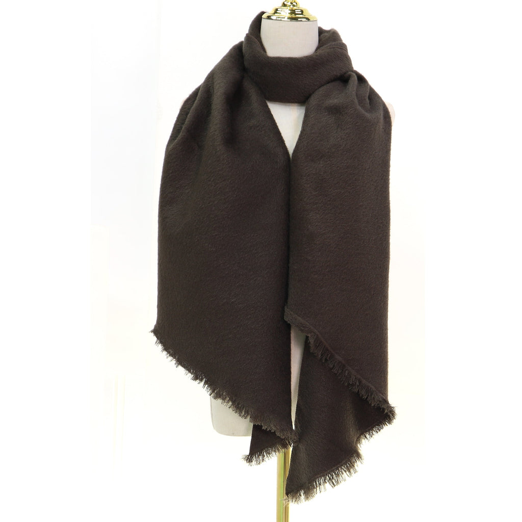 Chocolate Fondant Heavyweight Scarf