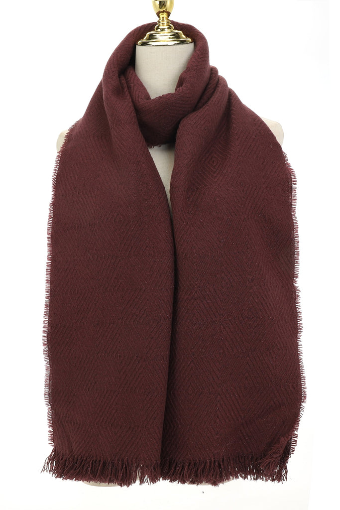 Red Mahogany Sparkle Scarf