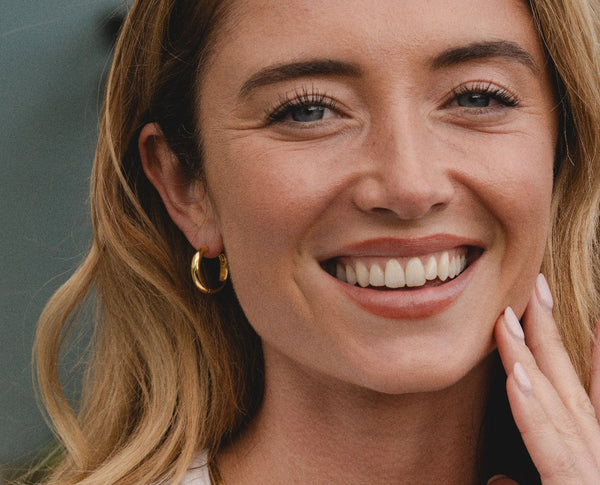 Gold Hoop Earrings