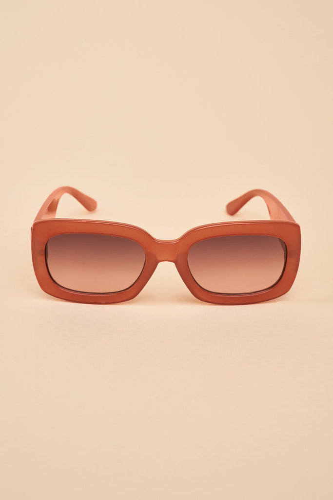 Powder Everlee Orange Sunglasses