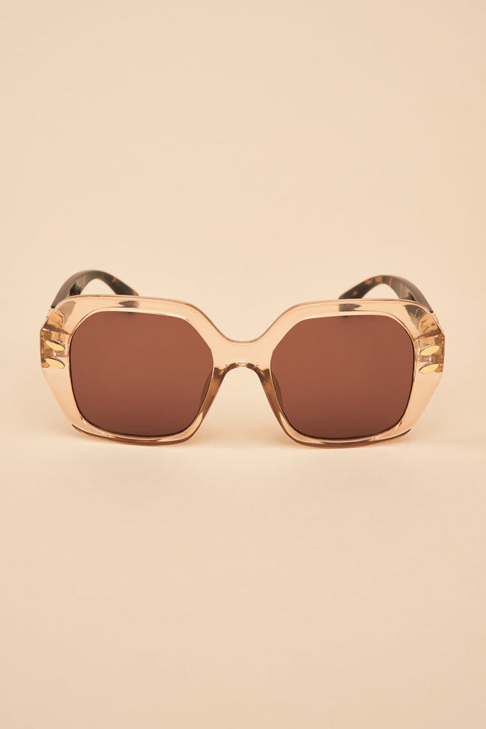 Powder Rylee Nude Sunglasses