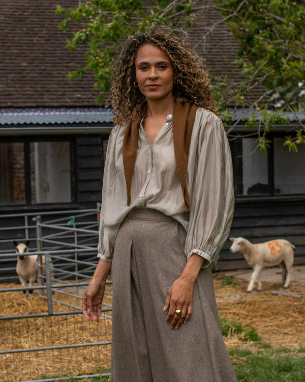 Jane Bracken Triangle Scarf