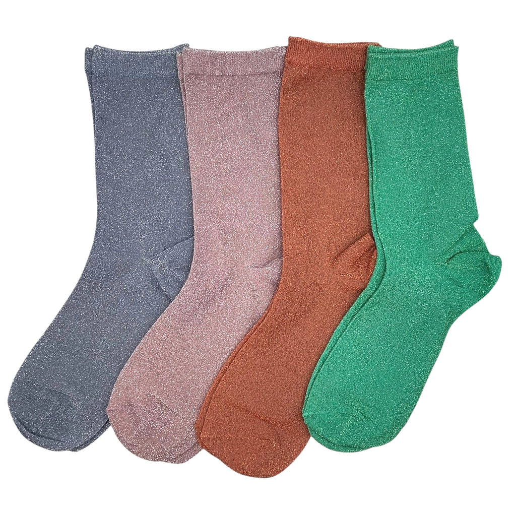Havana Lilac Sparkly Socks