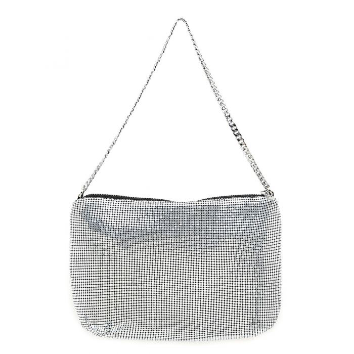 Silver Chain Handbag