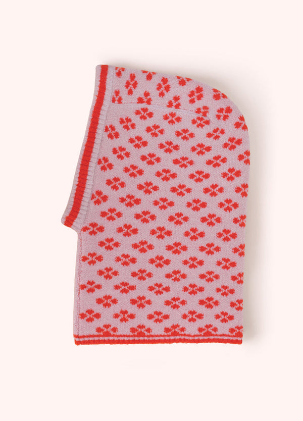 Powder Rose & Tangerine Snood