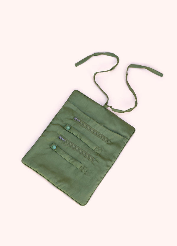 Powder Midnight Orchid Velvet Jewellery Roll