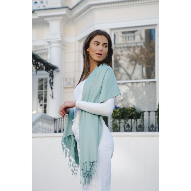 Aqua Mist Pashmina