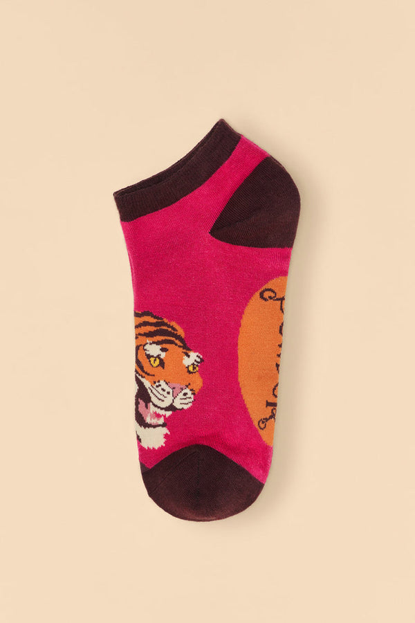 Powder Thrill Of The Tiger Trainer Socks