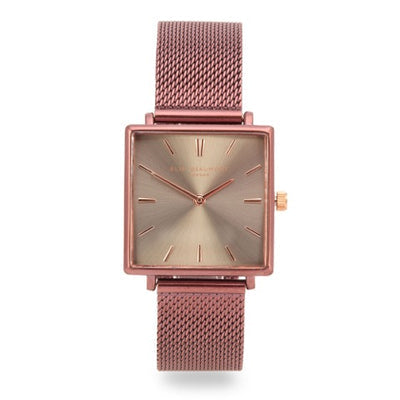 Bayswater Mocha Square Face Watch