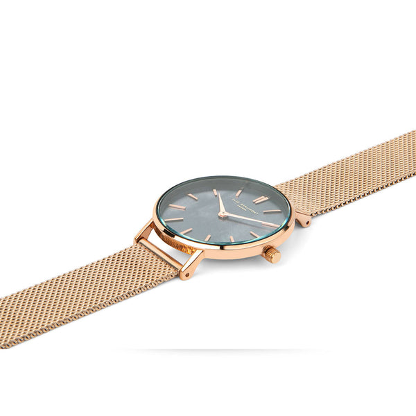 Shoreditch Grey & Blush Watch