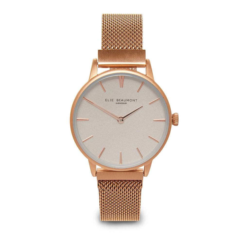 Holborn Rose Gold Magnetic Watch